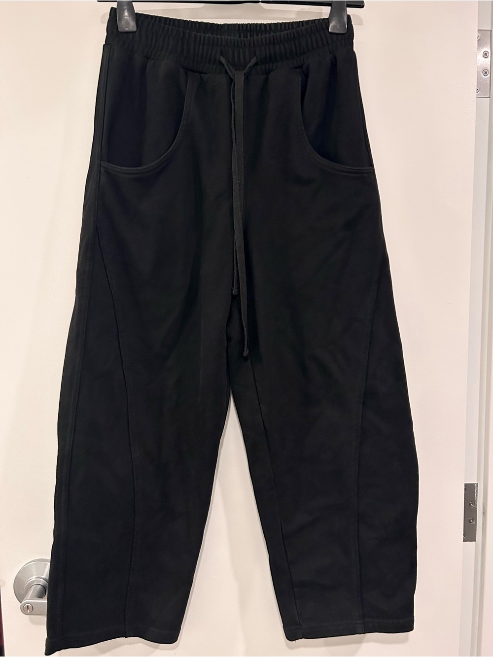Heavyweight 100% Cotton Sweatpants Balloon Shape Unisex